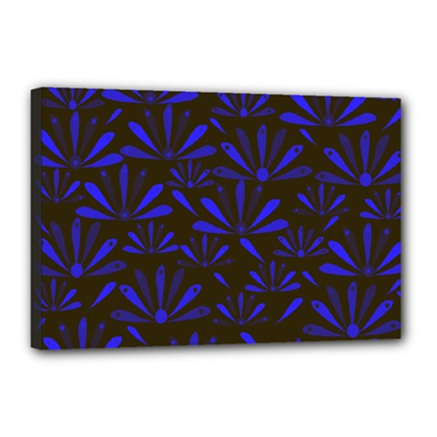 Zappwaits Flower Canvas 18  X 12  (stretched) by zappwaits