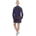 Zappwaits Flower Women s Long Sleeve Casual Dress View2