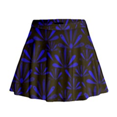 Zappwaits Flower Mini Flare Skirt