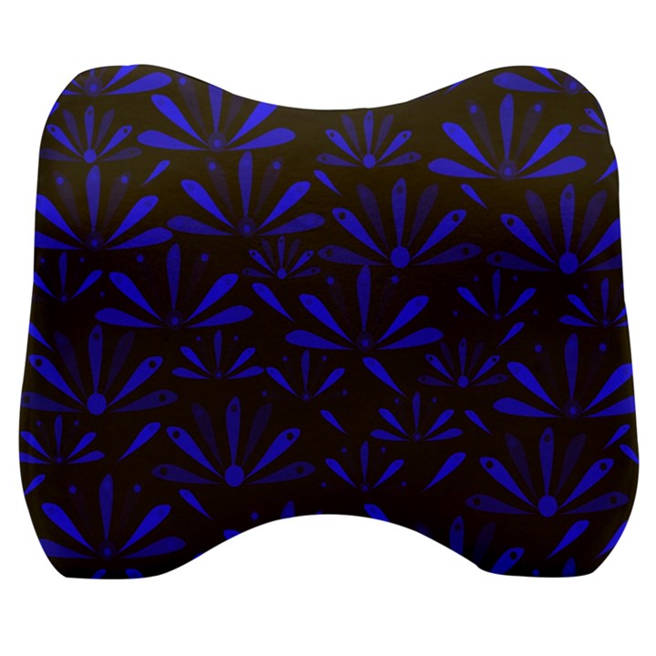 Zappwaits Flower Velour Head Support Cushion