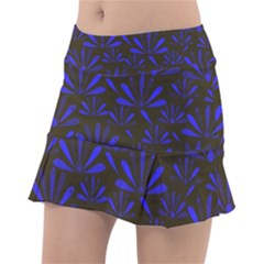 Zappwaits Flower Tennis Skorts by zappwaits