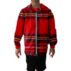 Stewart Royal Modern Heavy Weight Tartan Kids  Hooded Windbreaker by impacteesstreetwearfour