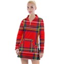 Stewart Royal Modern Heavy Weight Tartan Women s Long Sleeve Casual Dress View1