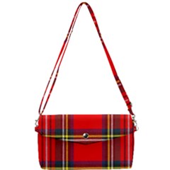 Stewart Royal Modern Heavy Weight Tartan Removable Strap Clutch Bag by impacteesstreetwearfour