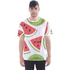 Watermelon Juice Auglis Clip Art Watermelon Men s Sports Mesh Tee