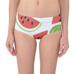 Watermelon Juice Auglis Clip Art Watermelon Mid-waist Bikini Bottoms by Vaneshart