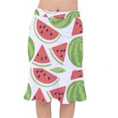 Watermelon Juice Auglis Clip Art Watermelon Short Mermaid Skirt by Vaneshart