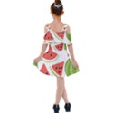 Watermelon Juice Auglis Clip Art Watermelon Kids  Shoulder Cutout Chiffon Dress View2