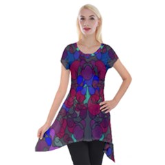 Netzauge Short Sleeve Side Drop Tunic by zappwaits