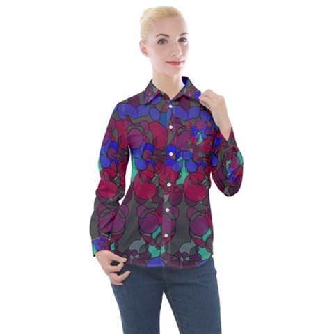 Netzauge Women s Long Sleeve Pocket Shirt by zappwaits