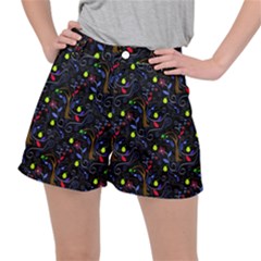 Medieval Birds And Scrolls Ripstop Shorts by bloomingvinedesign