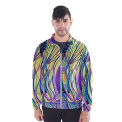 Happpy (4) Men s Windbreaker by nicholakarma