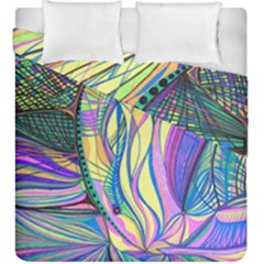 Happpy (4) Duvet Cover Double Side (king Size) by nicholakarma