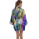 Happpy (4) Long Sleeve Satin Kimono View2