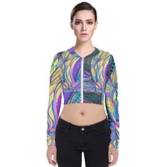 Happpy (4) Long Sleeve Zip Up Bomber Jacket