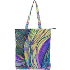 Happpy (4) Double Zip Up Tote Bag by nicholakarma