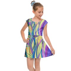 Happpy (4) Kids  Cap Sleeve Dress