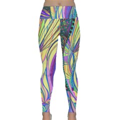 Happpy (4) Lightweight Velour Classic Yoga Leggings by nicholakarma