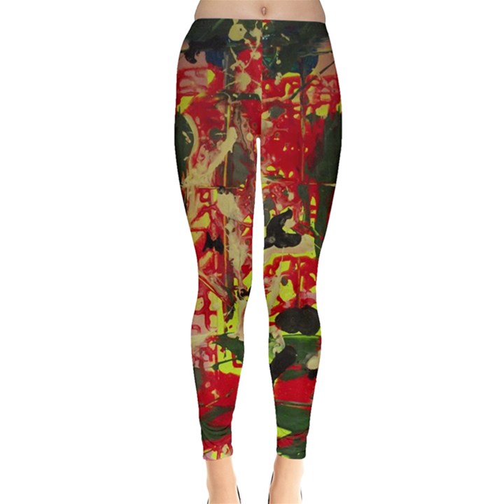 red country-1-2 Leggings 