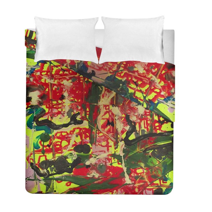 red country-1-2 Duvet Cover Double Side (Full/ Double Size)