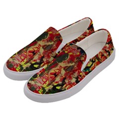 Red Country-1-2 Men s Canvas Slip Ons by bestdesignintheworld