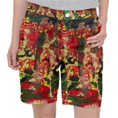 Red Country-1-2 Pocket Shorts by bestdesignintheworld