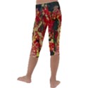 red country-1-2 Kids  Lightweight Velour Capri Leggings  View4