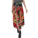 red country-1-2 Velour Split Maxi Skirt View1