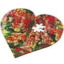 red country-1-2 Wooden Puzzle Heart View2