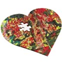 red country-1-2 Wooden Puzzle Heart View3