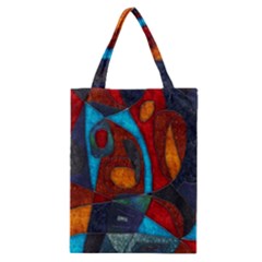 Abstract With Heart Classic Tote Bag by bloomingvinedesign