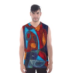 Abstract With Heart Men s Sportswear by bloomingvinedesign