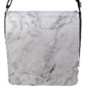 White Marble texture floor background with dark gray grey texture greek marble print luxuous real marble Removable Flap Cover (S) View1