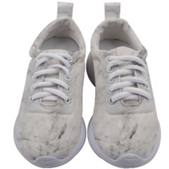 White Marble Texture Floor Background With Dark Gray Grey Texture Greek Marble Print Luxuous Real Marble Kids Athletic Shoes by genx