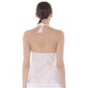 Pink Marble texture floor background with light pink veins greek marble print luxuous real marble. Babydoll Tankini Top View2