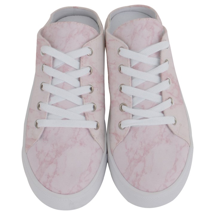 Pink Marble texture floor background with light pink veins greek marble print luxuous real marble. Half Slippers