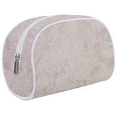 Pink Marble Beige Texture Floor Background With Shinny Pink Veins Greek Marble Print Luxuous Real Marble  Makeup Case (medium)