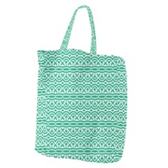 Pattern Green Giant Grocery Tote by Mariart