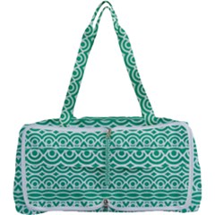 Pattern Green Multi Function Bag