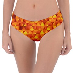 Background Triangle Circle Abstract Reversible Classic Bikini Bottoms