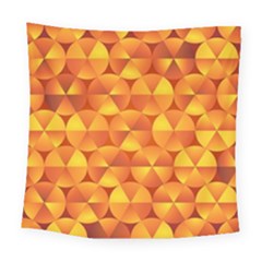 Background Triangle Circle Abstract Square Tapestry (large)