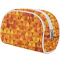 Background Triangle Circle Abstract Makeup Case (Large) View2