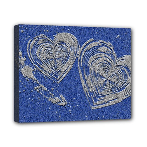 Heart Love Valentines Day Canvas 10  X 8  (stretched) by HermanTelo