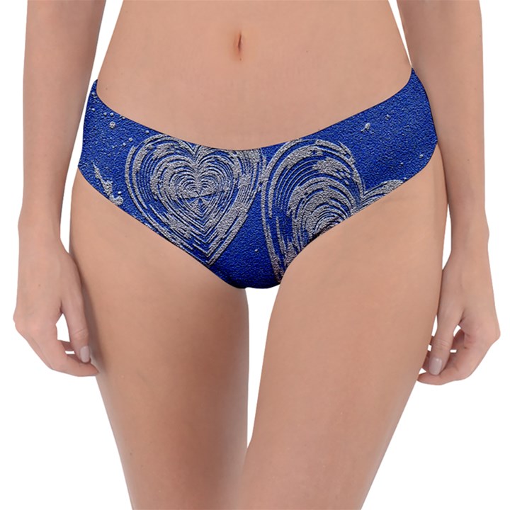 Heart Love Valentines Day Reversible Classic Bikini Bottoms