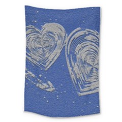 Heart Love Valentines Day Large Tapestry