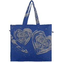 Heart Love Valentines Day Canvas Travel Bag