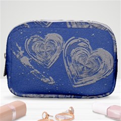 Heart Love Valentines Day Make Up Pouch (small) by HermanTelo