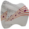 Music Notes Clef Sound Velour Head Support Cushion View3