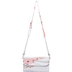 Music Notes Clef Sound Mini Crossbody Handbag