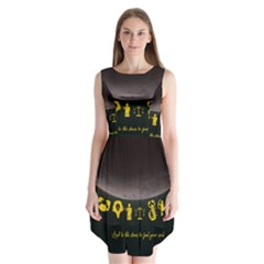 Look To The Stars Sleeveless Chiffon Dress   by Alchemy2